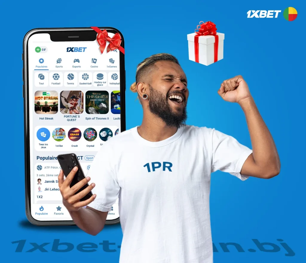 Bonus et promotions 1xBet Bénin pour les utilisateurs béninois