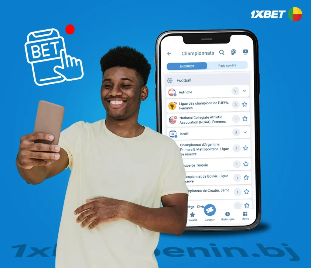 1xBet Bénin Paris sportifs en ligne